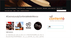 Desktop Screenshot of cafecontento.com